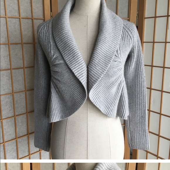 Express Design Studio Wool Blend Cropped Sweater SZ XS - Picture 2 of 9